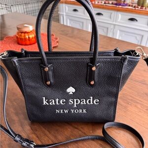 kate spade Black Leather Satchel
